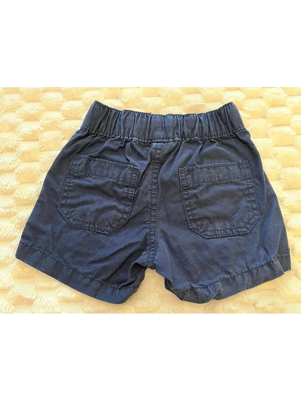 TCP Baby Boy Chino Style Pull-on Shorts; 2-pk (Khaki & Navy; Size 6-9m)